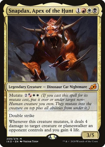 Snapdax, Apex of the Hunt, Ikoria: Lair of Behemoths 209