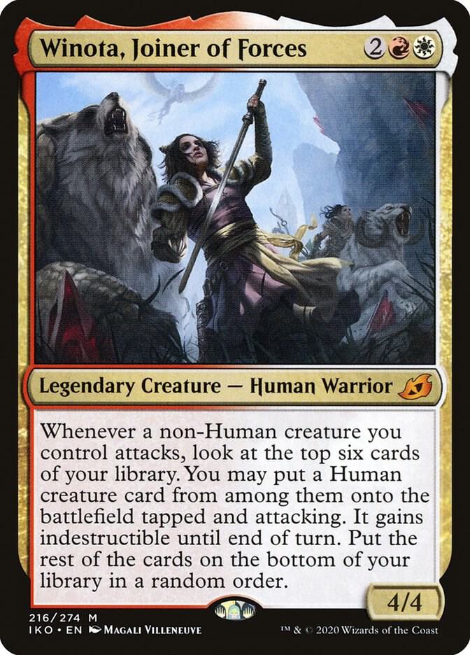 Winota, Joiner of Forces, Ikoria: Lair of Behemoths 216