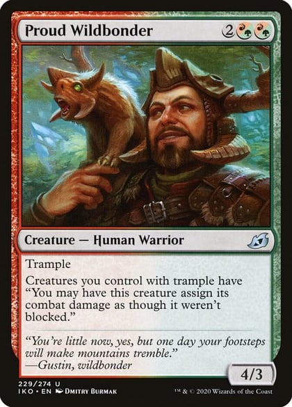 Proud Wildbonder, Ikoria: Lair of Behemoths 229