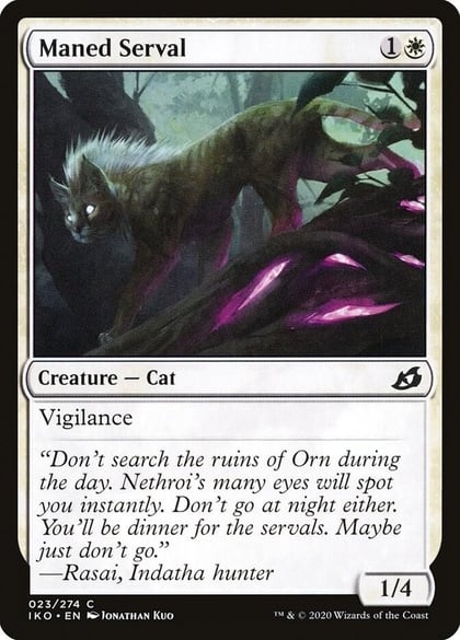 Maned Serval, Ikoria: Lair of Behemoths 23