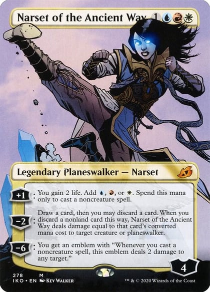 Narset of the Ancient Way (Borderless), Ikoria: Lair of Behemoths 278