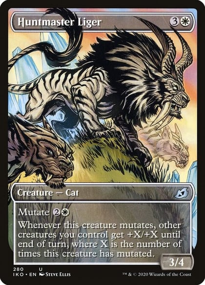 Huntmaster Liger (Showcase), Ikoria: Lair of Behemoths 280