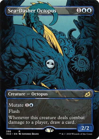 Sea-Dasher Octopus (Showcase), Ikoria: Lair of Behemoths 286