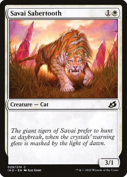 Savai Sabertooth, Ikoria: Lair of Behemoths 29
