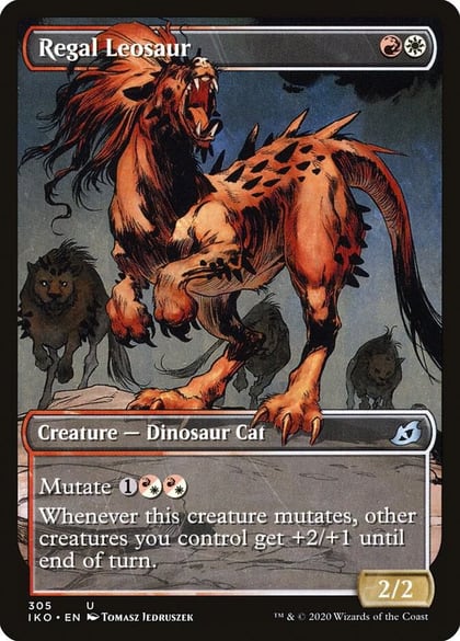 Regal Leosaur (Showcase), Ikoria: Lair of Behemoths 305