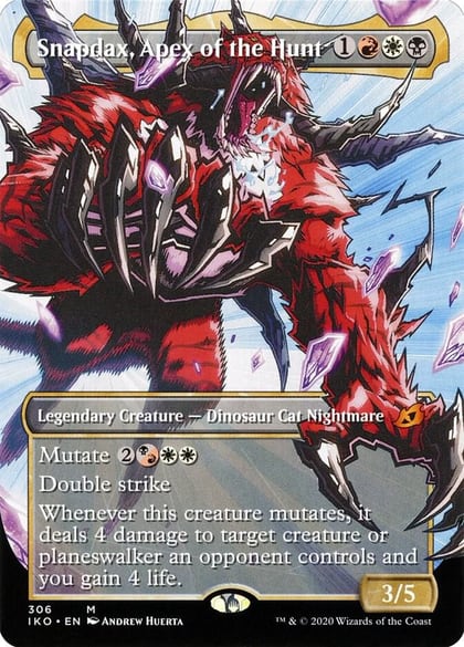 Snapdax, Apex of the Hunt (Showcase), Ikoria: Lair of Behemoths 306