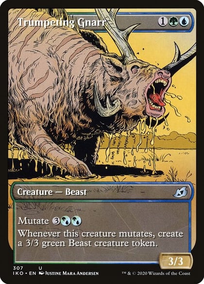 Trumpeting Gnarr (Showcase), Ikoria: Lair of Behemoths 307