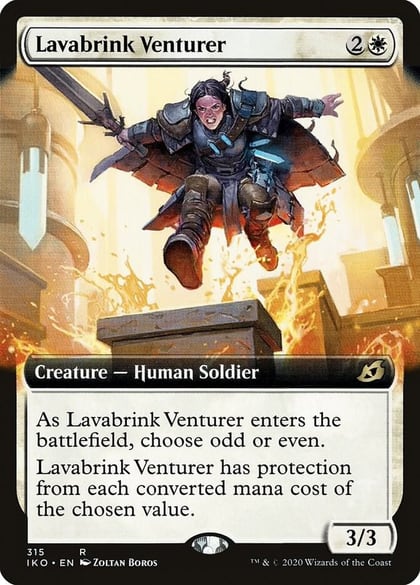 Lavabrink Venturer (Extended Art), Ikoria: Lair of Behemoths 315