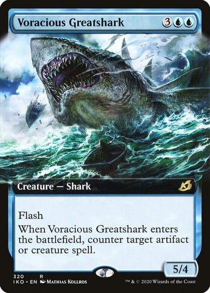 Voracious Greatshark (Extended Art), Ikoria: Lair of Behemoths 320