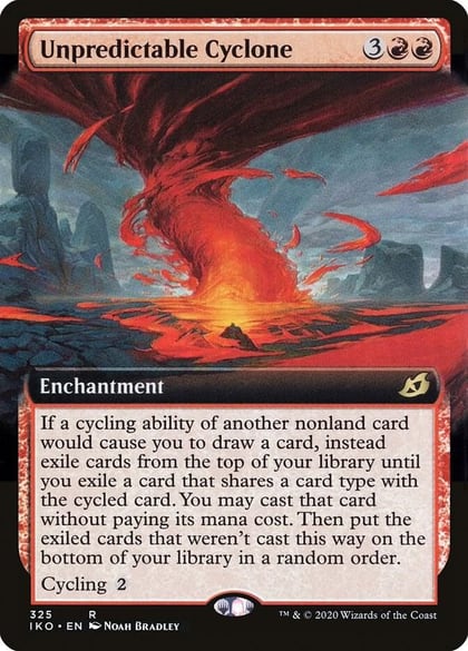 Unpredictable Cyclone (Extended Art), Ikoria: Lair of Behemoths 325