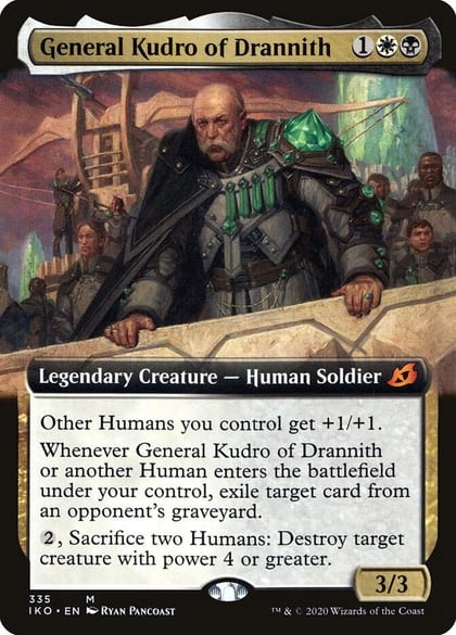 General Kudro of Drannith (Extended Art), Ikoria: Lair of Behemoths 335
