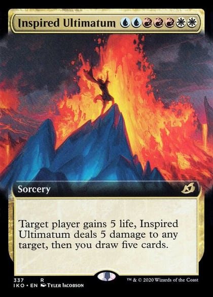 Inspired Ultimatum (Extended Art), Ikoria: Lair of Behemoths 337