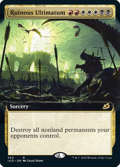 Ruinous Ultimatum (Extended Art), Ikoria: Lair of Behemoths 343