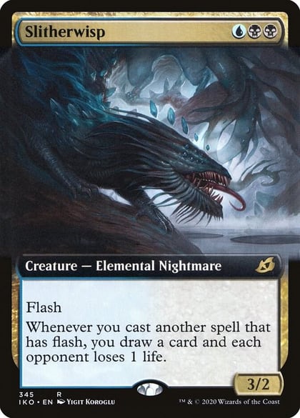 Slitherwisp (Extended Art), Ikoria: Lair of Behemoths 345