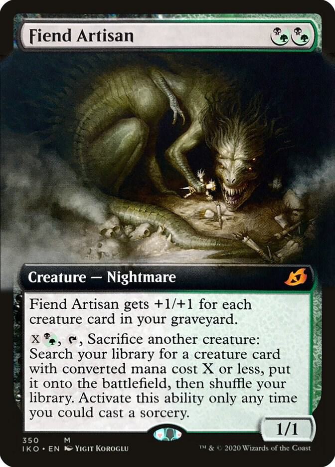 Fiend Artisan (Extended Art), Ikoria: Lair of Behemoths 350