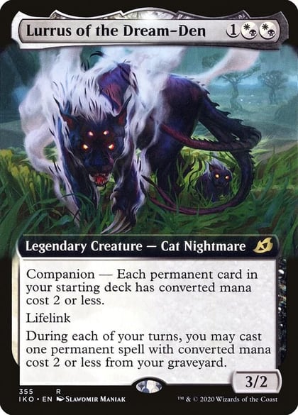 Lurrus of the Dream-Den (Extended Art), Ikoria: Lair of Behemoths 355