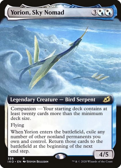 Yorion, Sky Nomad (Extended Art), Ikoria: Lair of Behemoths 359