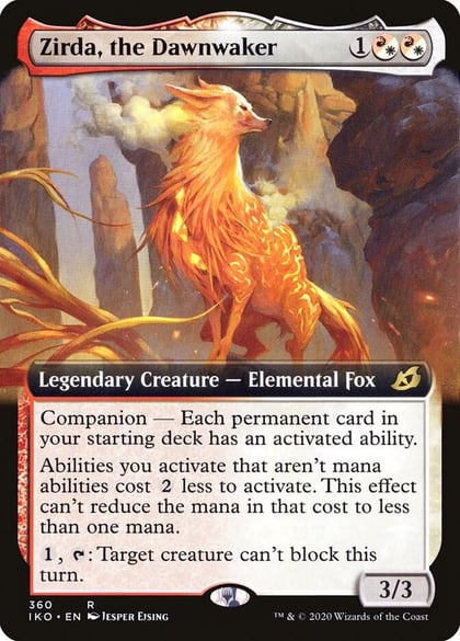 Zirda, the Dawnwaker (Extended Art), Ikoria: Lair of Behemoths 360