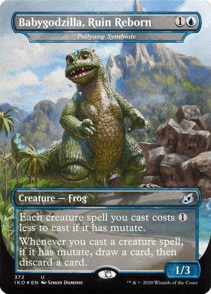 Babygodzilla, Ruin Reborn - Pollywog Symbiote, Ikoria: Lair of Behemoths 372