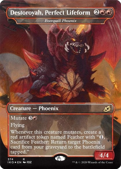 Destoroyah, Perfect Lifeform - Everquill Phoenix, Ikoria: Lair of Behemoths 374