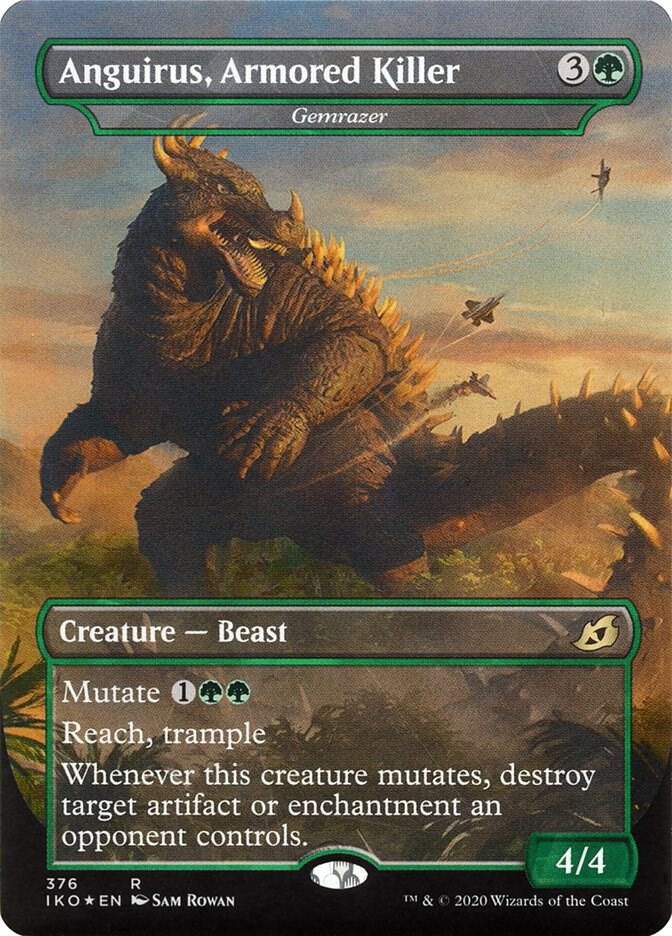 Anguirus, Armored Killer - Gemrazer, Ikoria: Lair of Behemoths 376