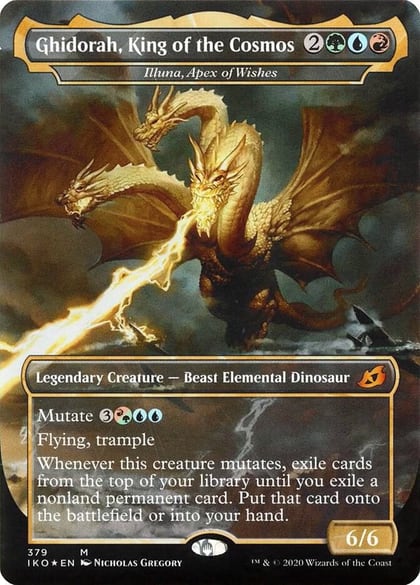 Ghidorah, King of the Cosmos - Illuna, Apex of Wishes, Ikoria: Lair of Behemoths 379