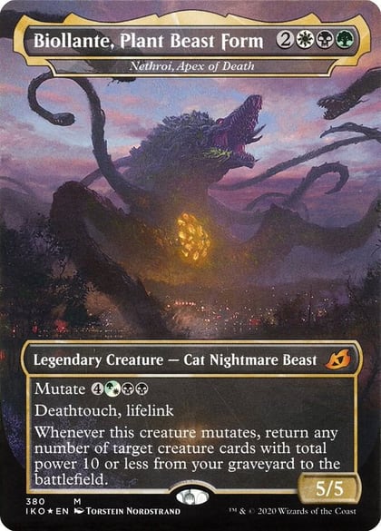 Biollante, Plant Beast Form - Nethroi, Apex of Death, Ikoria: Lair of Behemoths 380