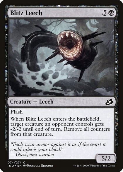 Blitz Leech, Ikoria: Lair of Behemoths 74