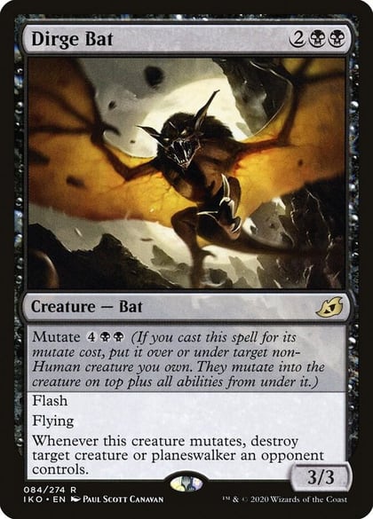Dirge Bat, Ikoria: Lair of Behemoths 84
