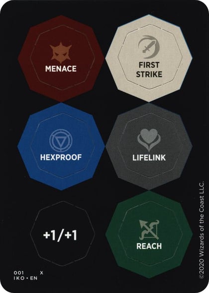Punch Card Token (001 // 002) - Thick Stock, Ikoria: Lair of Behemoths #214958