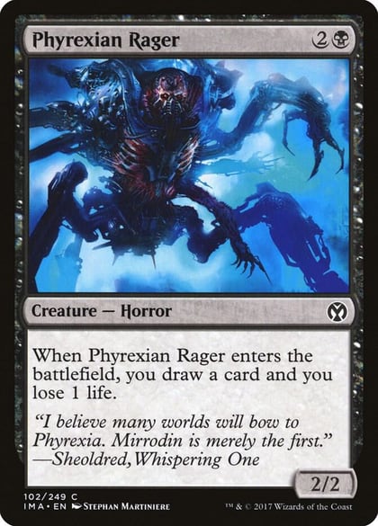 Phyrexian Rager, Iconic Masters 102