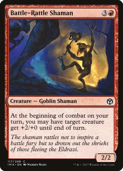 Battle-Rattle Shaman, Iconic Masters 117
