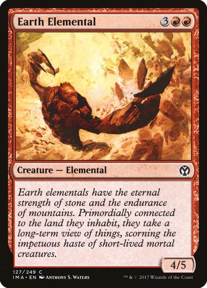 Earth Elemental, Iconic Masters 127