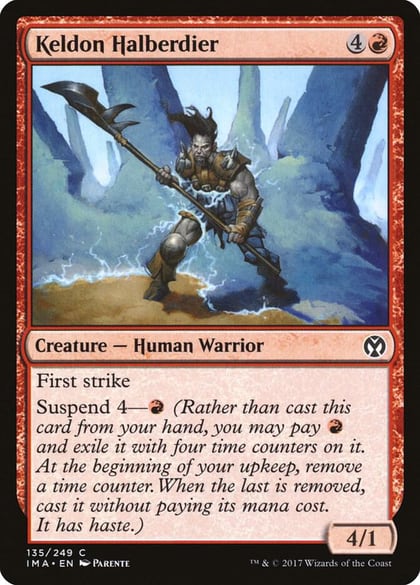 Keldon Halberdier, Iconic Masters 135