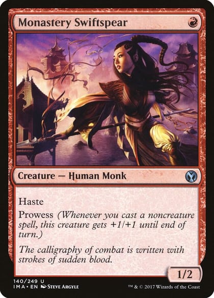 Monastery Swiftspear, Iconic Masters 140