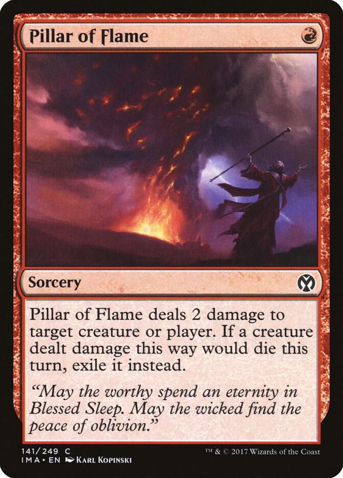Pillar of Flame, Iconic Masters 141