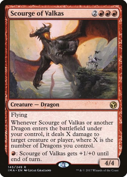 Scourge of Valkas, Iconic Masters 145