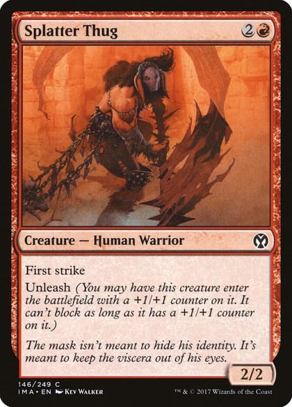Splatter Thug, Iconic Masters 146