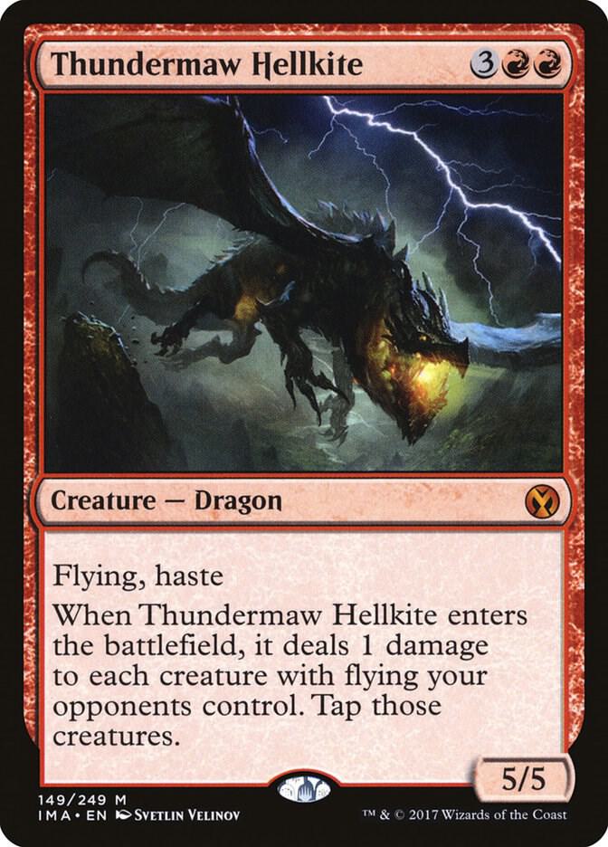 Thundermaw Hellkite, Iconic Masters 149