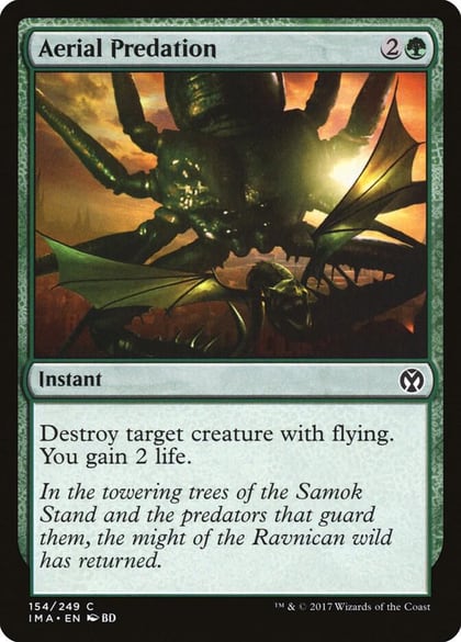 Aerial Predation, Iconic Masters 154