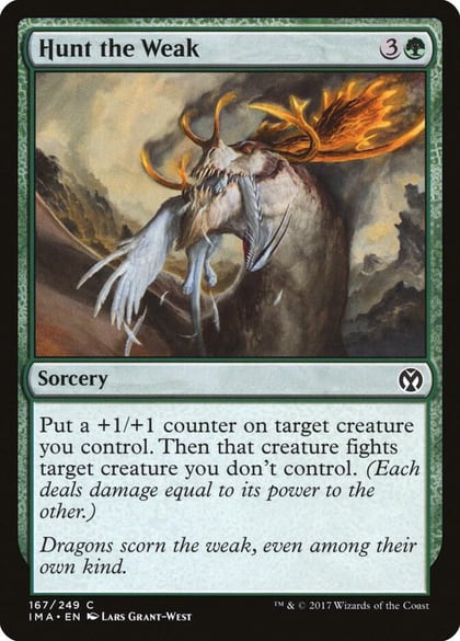 Hunt the Weak, Iconic Masters 167