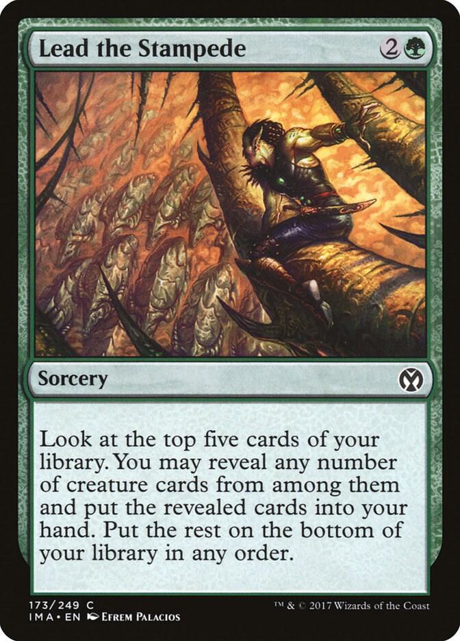 Lead the Stampede, Iconic Masters 173