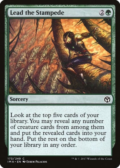 Lead the Stampede, Iconic Masters 173