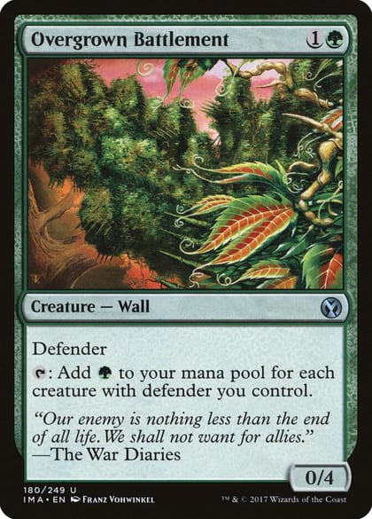 Overgrown Battlement, Iconic Masters 180