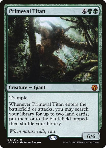 Primeval Titan, Iconic Masters 183