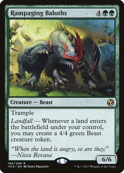 Rampaging Baloths, Iconic Masters 184