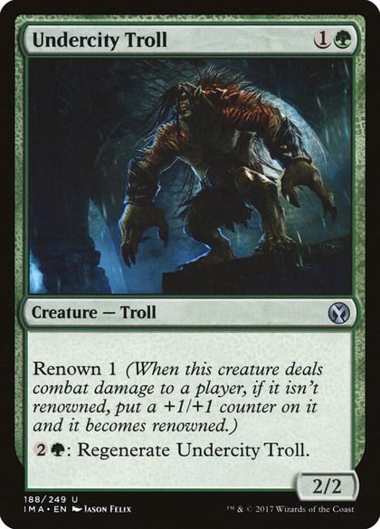 Undercity Troll, Iconic Masters 188