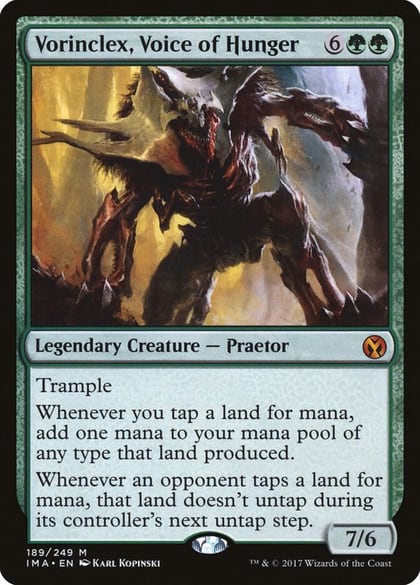 Vorinclex, Voice of Hunger, Iconic Masters 189