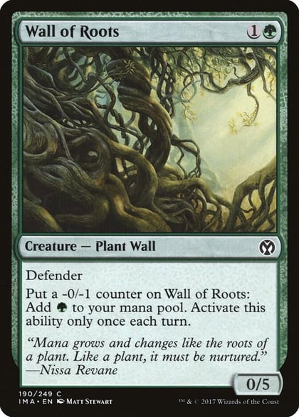 Wall of Roots, Iconic Masters 190