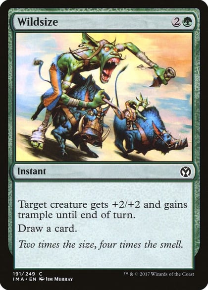 Wildsize, Iconic Masters 191